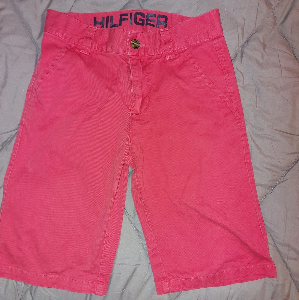 Tommy Hilfiger Boys Chino shorts, Red, size 12